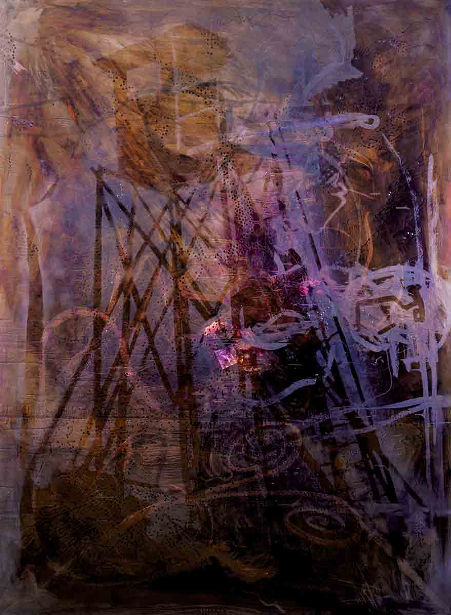 polke watchtower painting