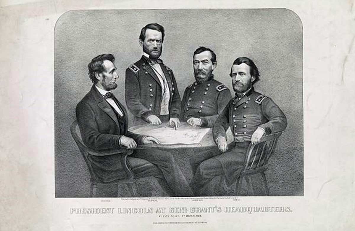 president lincoln general grant