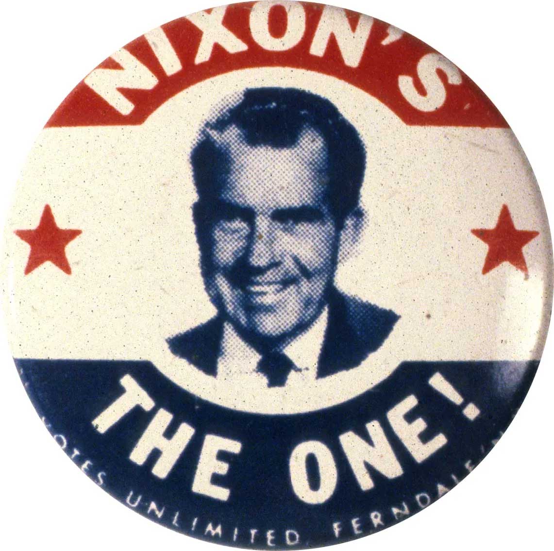 president nixon button pin campaign 1968
