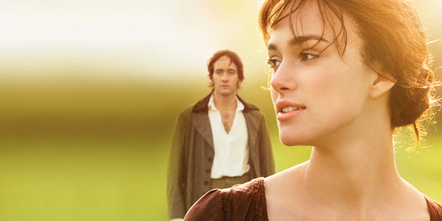 Keira Knightly and Matthew MacFadyen in "Pride and Prejudice," 2005. Source: Internat Movie Datamase (IMDB)