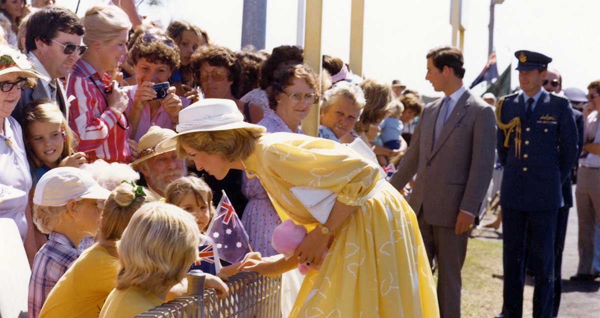 princess of wales diana brisbane