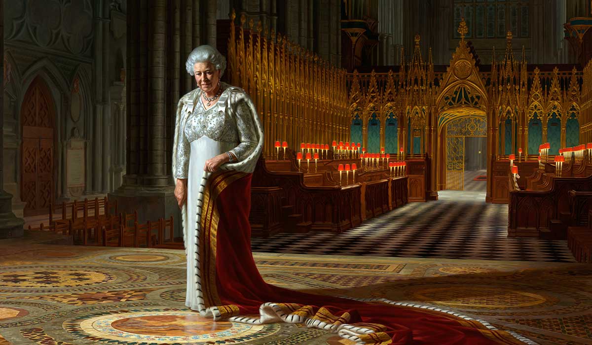 queen elizabeth portrait