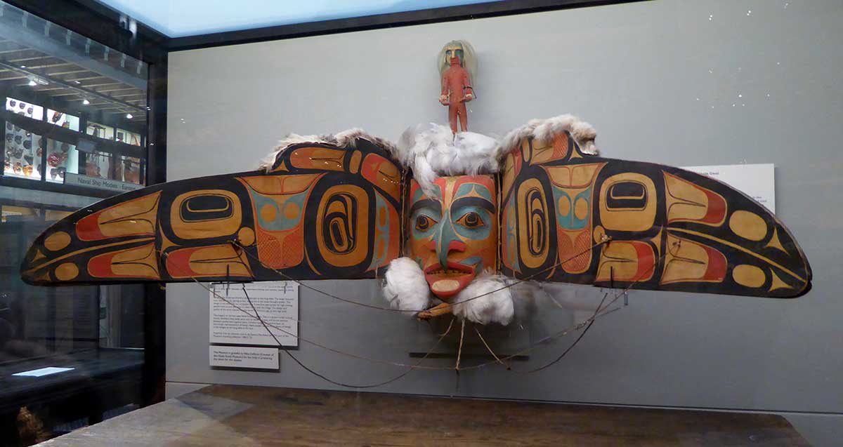 raven transformation mask first nations north america