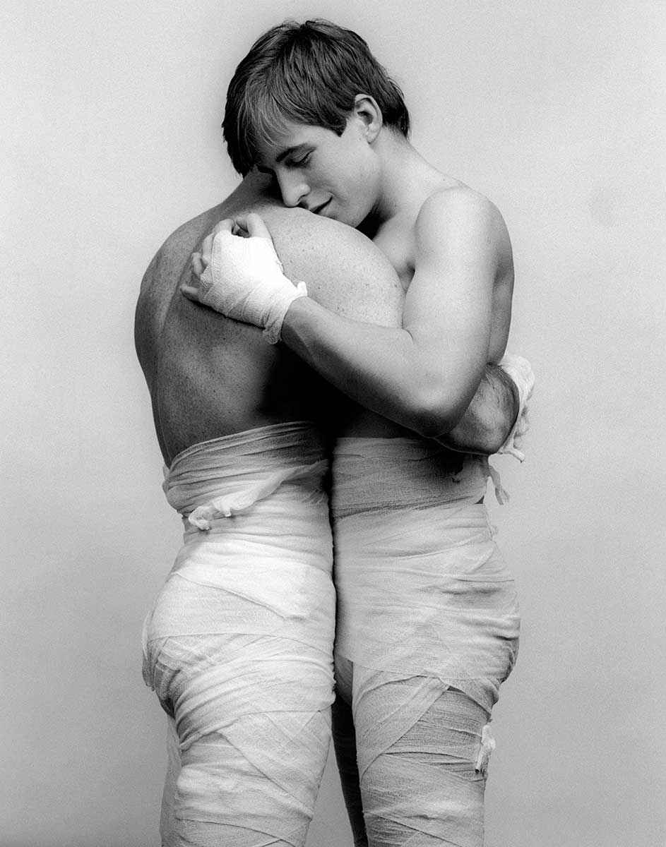 robert mapplethorpe white gauze photograph
