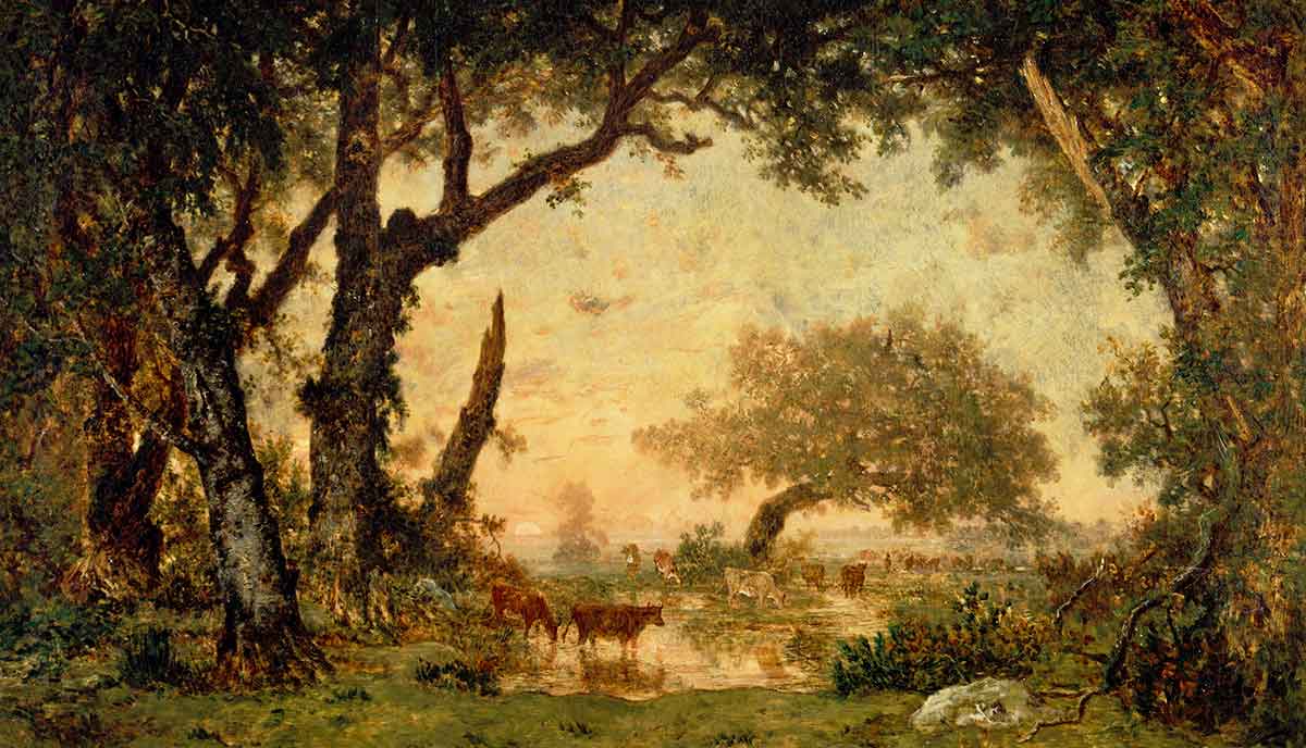 rousseau forest painting