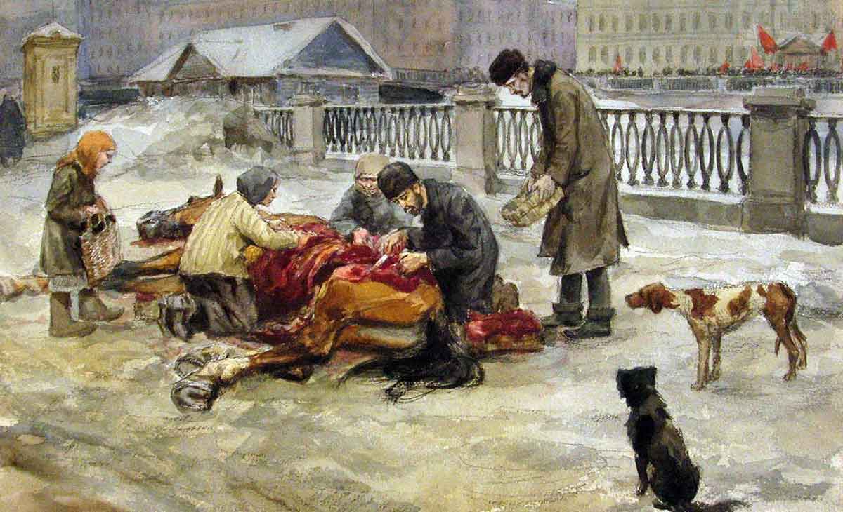 russian famine painting