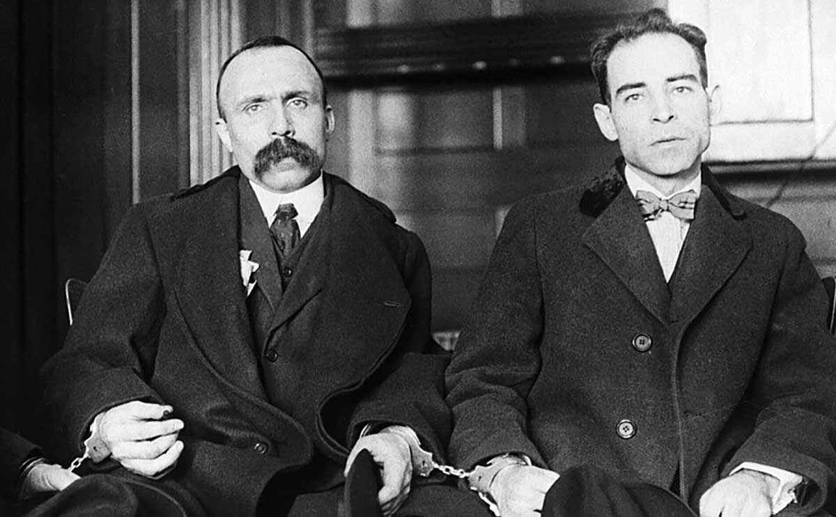 sacco vanzetti arrest