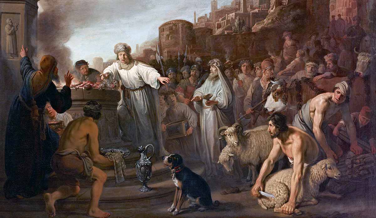 sacrifice jeroboam ancient israel