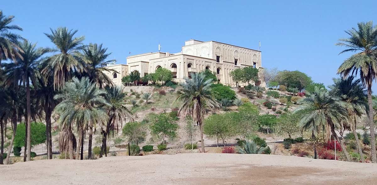saddam hussein palace babylon iraq
