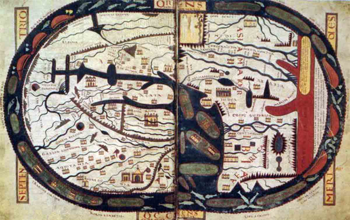 saint beatus of liebana s map