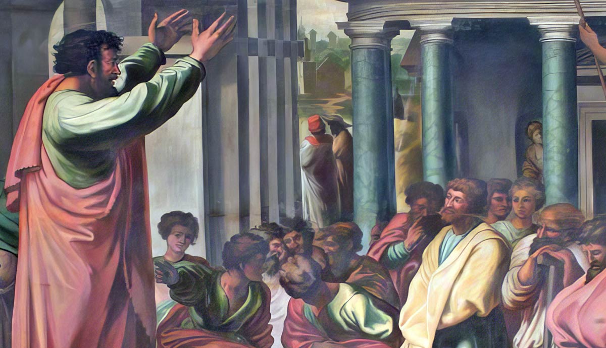 saint paul preaching