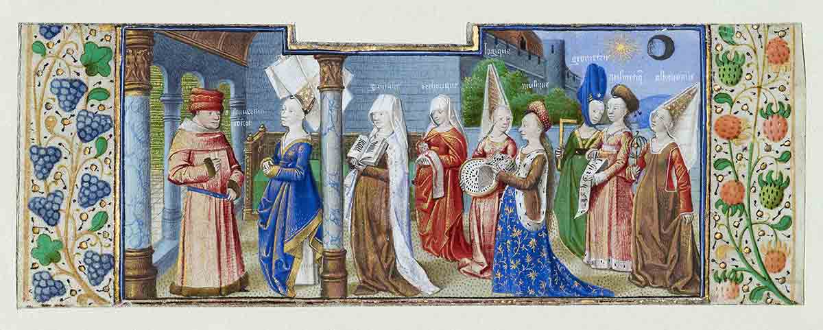 seven liberals arts boethius