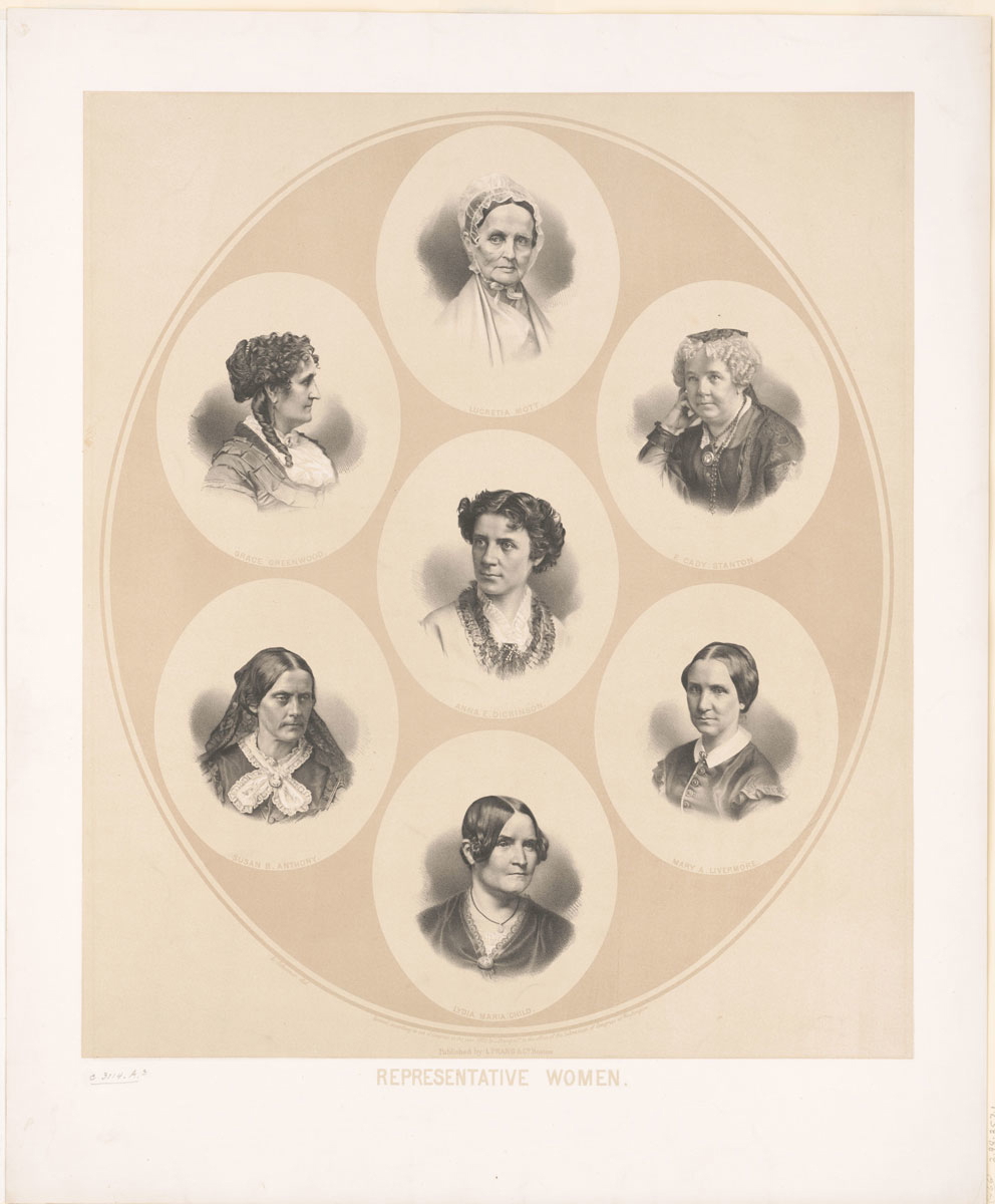 seven womens suffrage activists