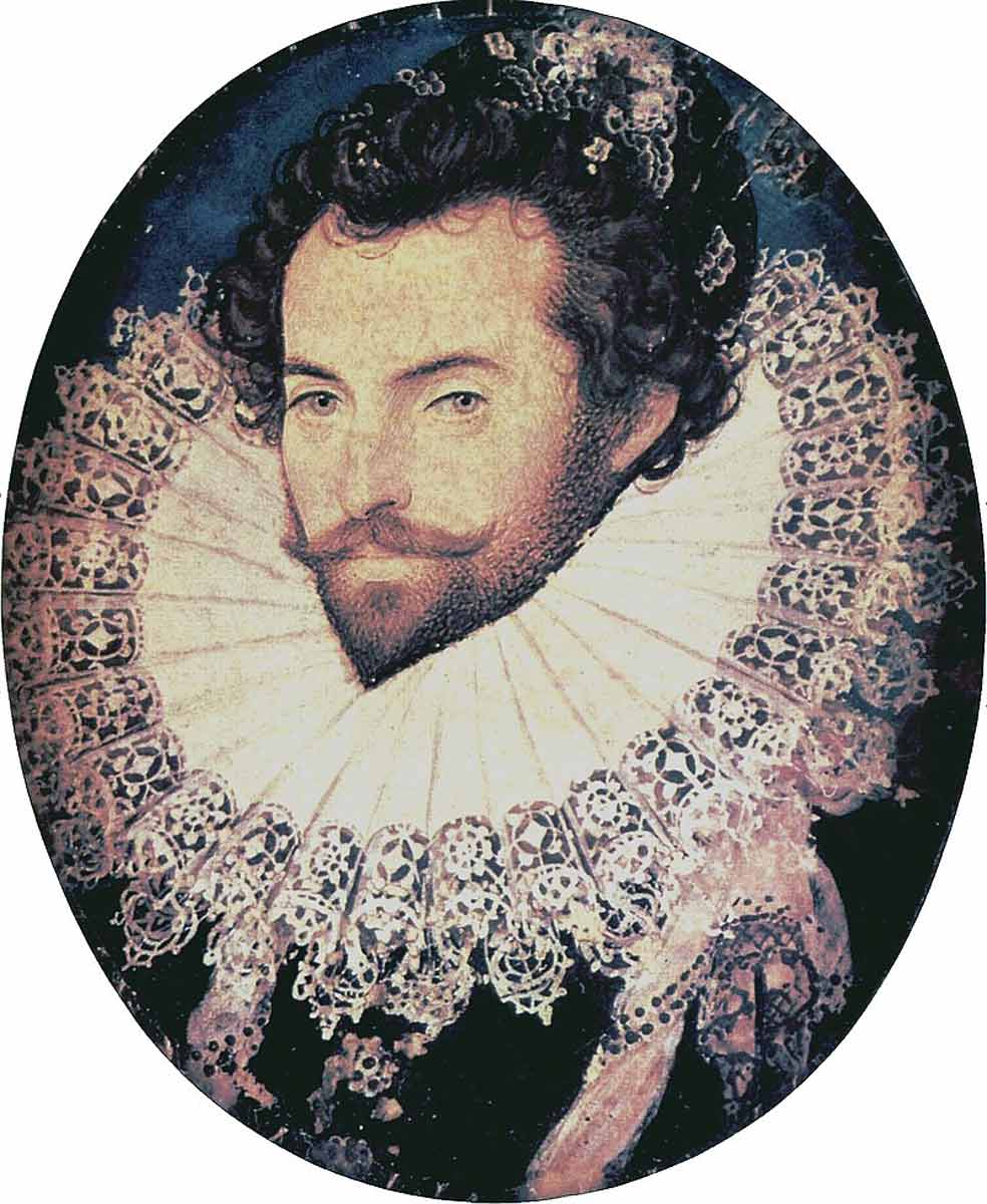 sir walter raleigh by hilliard 12395