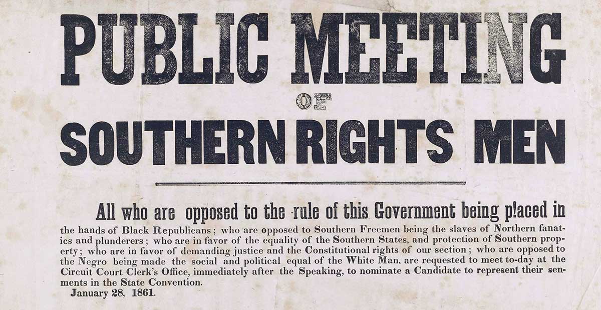 southern opposition to central government