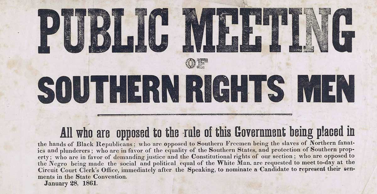 southern opposition to central government