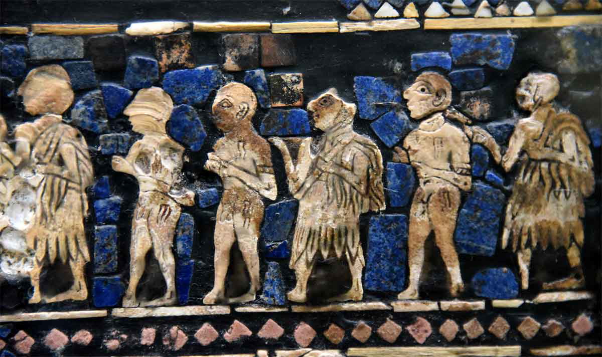 standard of ur war scene