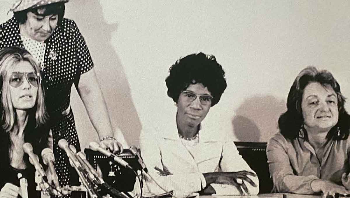 steinem friedan chisholm