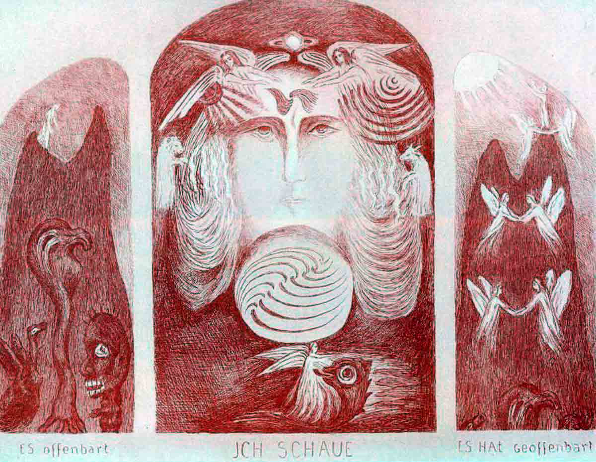 steiner glass sketch