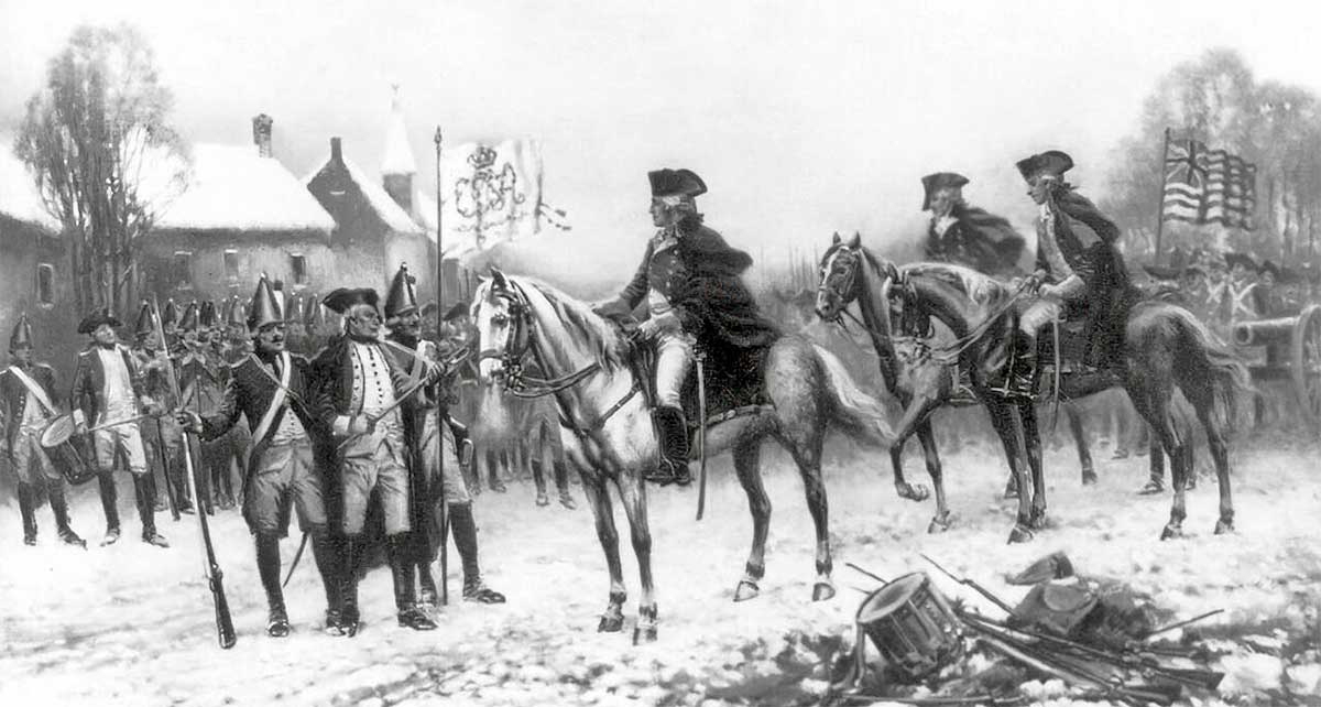 surrendor of johann rall