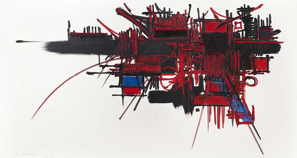 tachisme mathieu cardamine painting