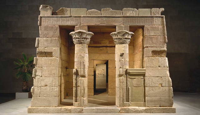 temple of dendur egypt front