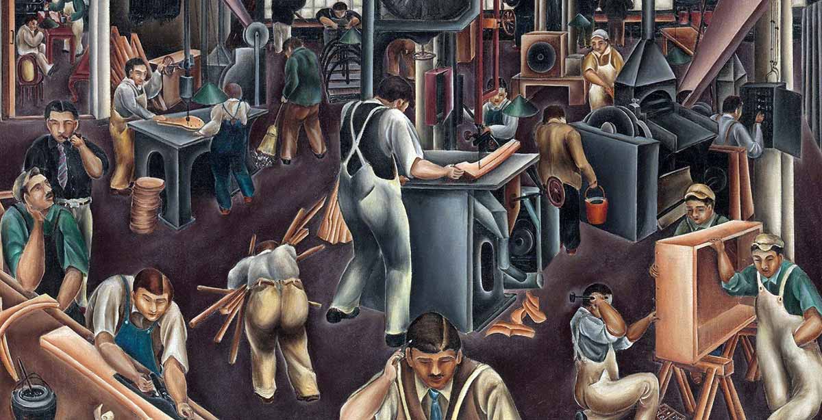 the furniture factory painting