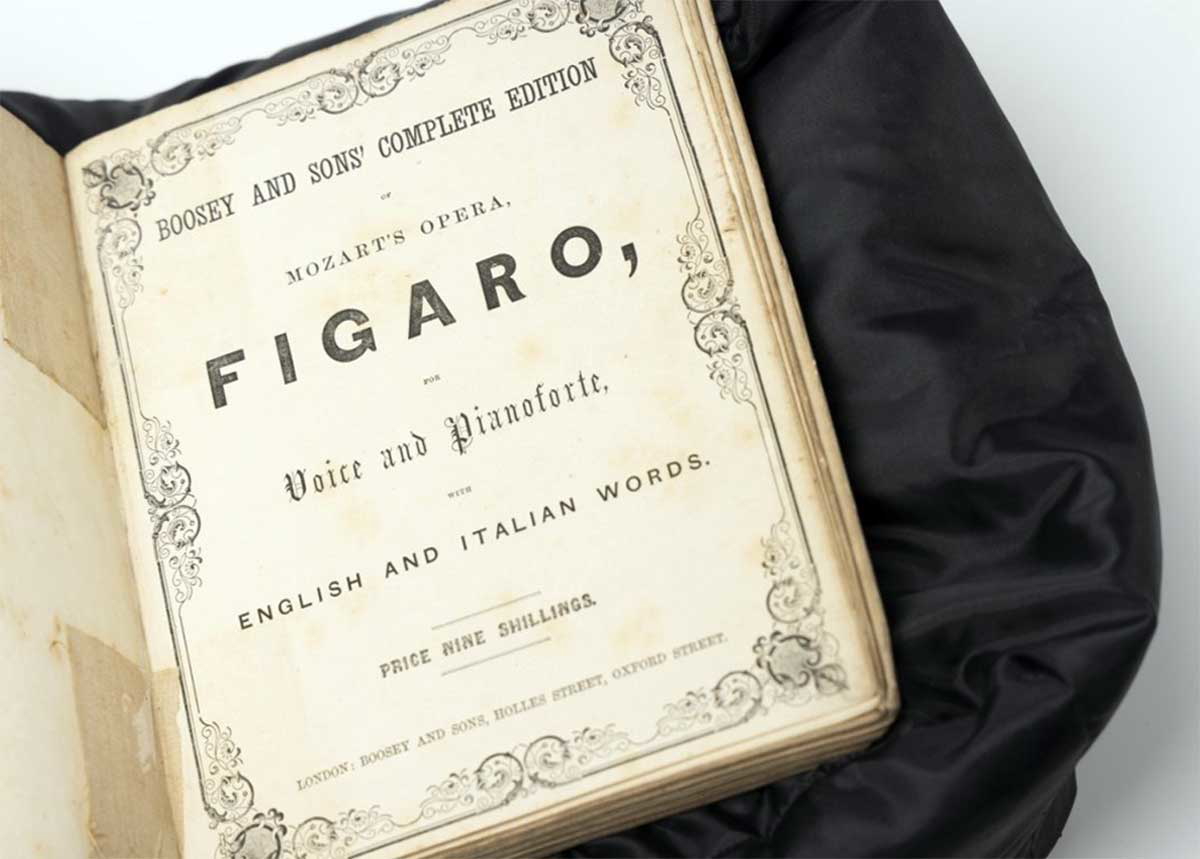 the marriage of figaro musical score
