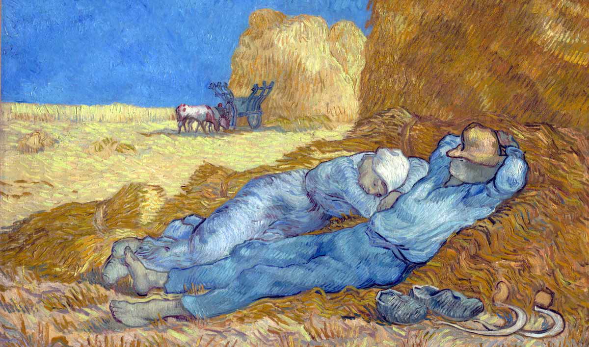 the siesta van gogh painting