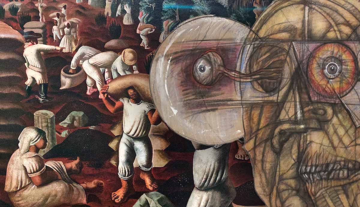 Works by prominent Brazilian artists