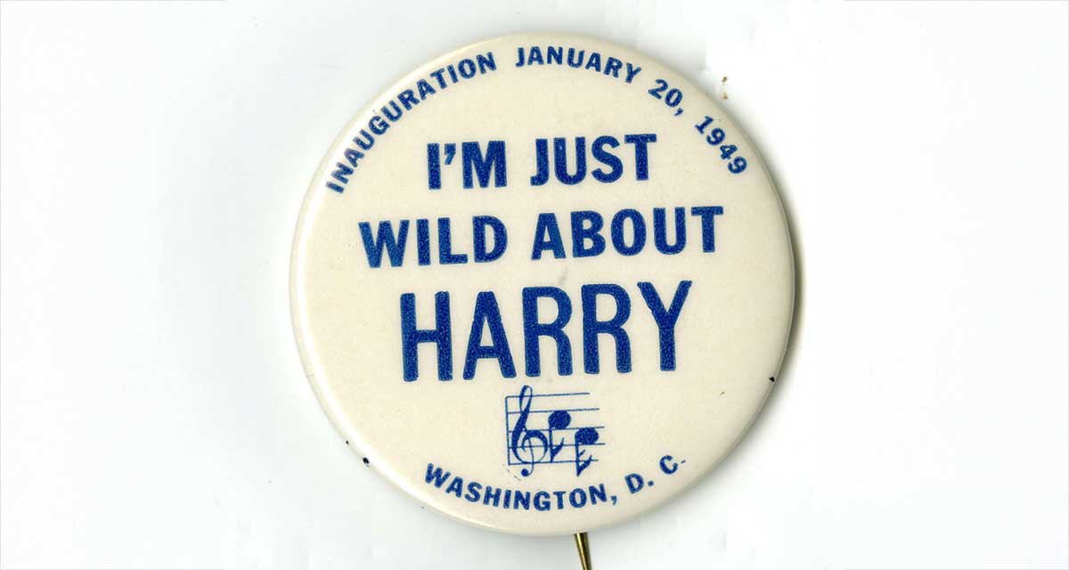 truman campaign button