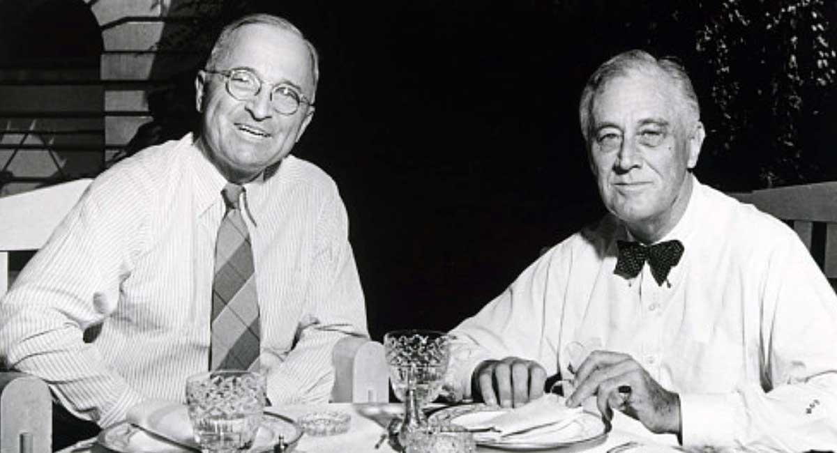 truman roosevelt together