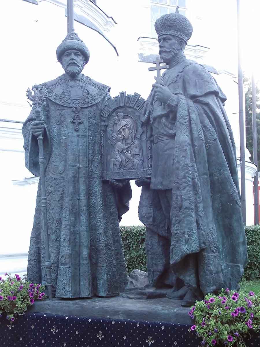 tsar mikhail nicholas novospassky monastery