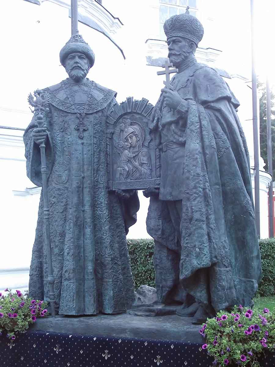 tsar mikhail nicholas novospassky monastery