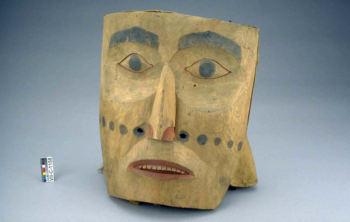 tsimshian mask face first nations north america