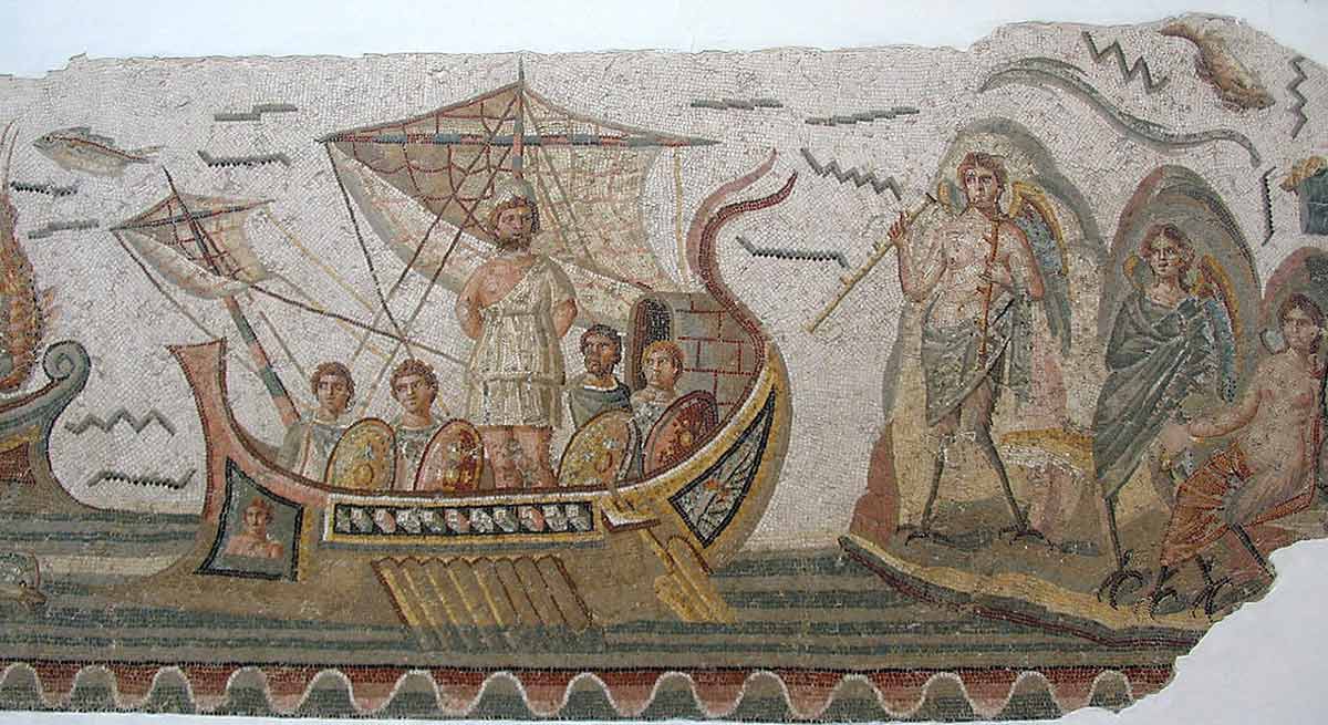 ulysses siren bardo mosaic