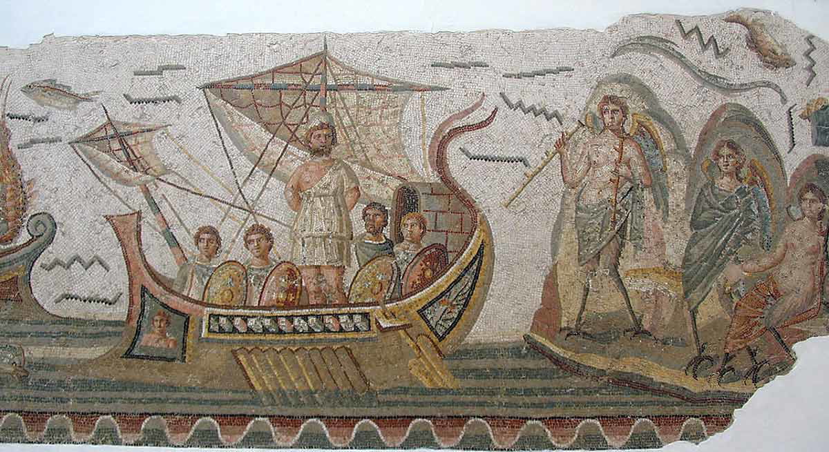 ulysses siren bardo mosaic