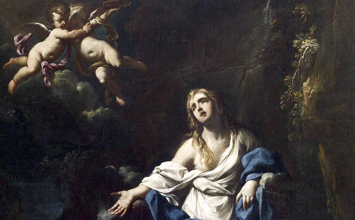 unknown the penitent magdalene painting