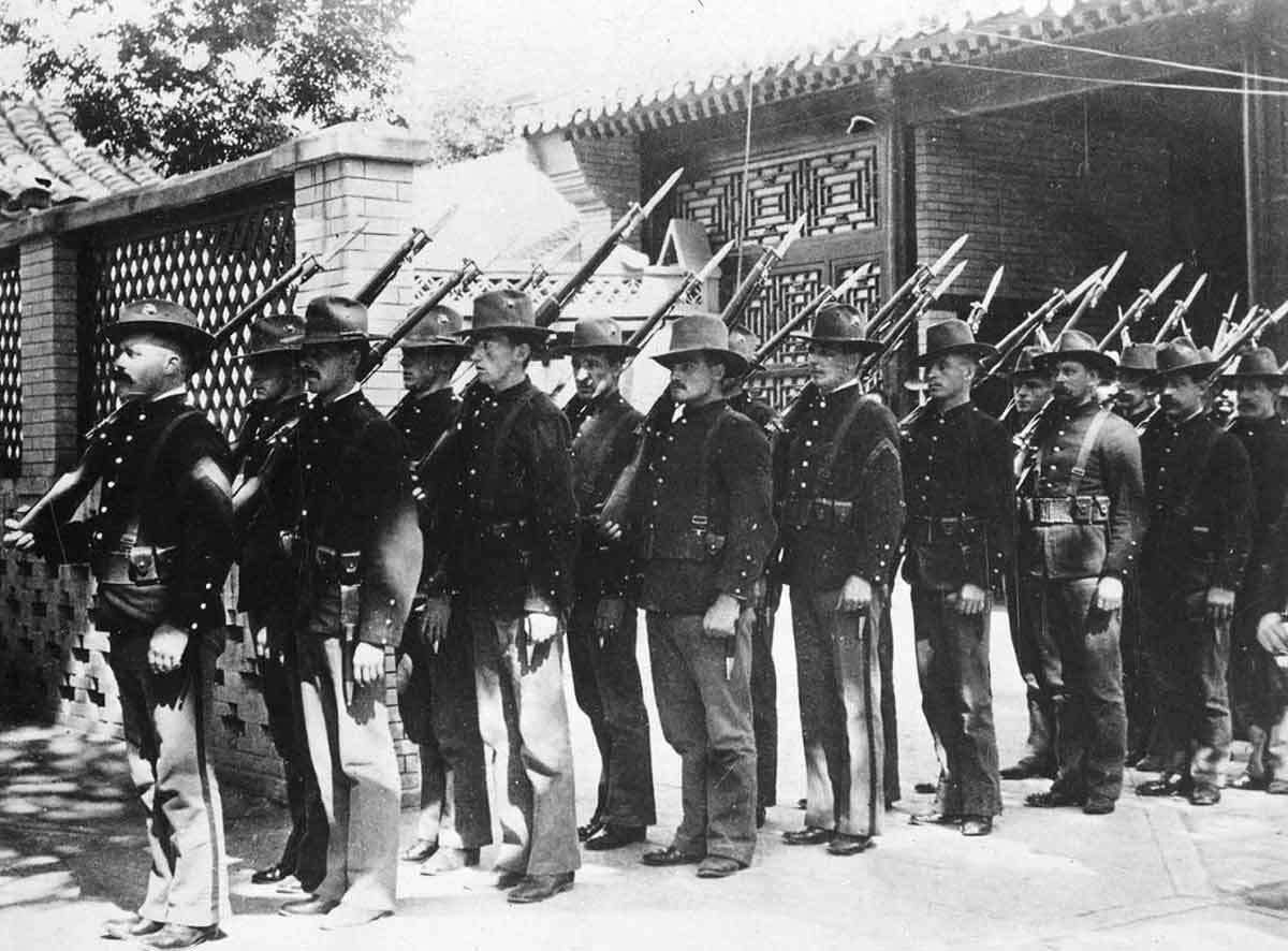 us marines boxer rebellion china