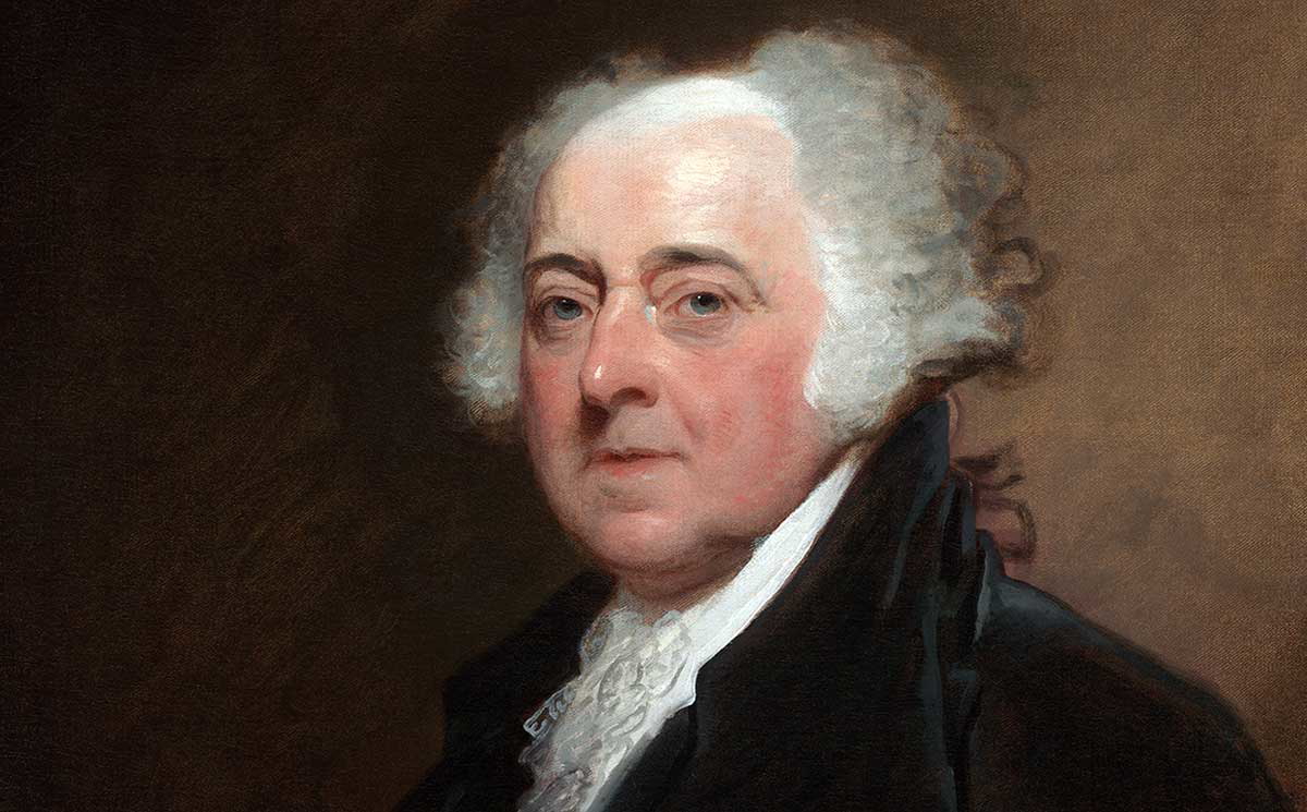 us president john adams gilbert stuart