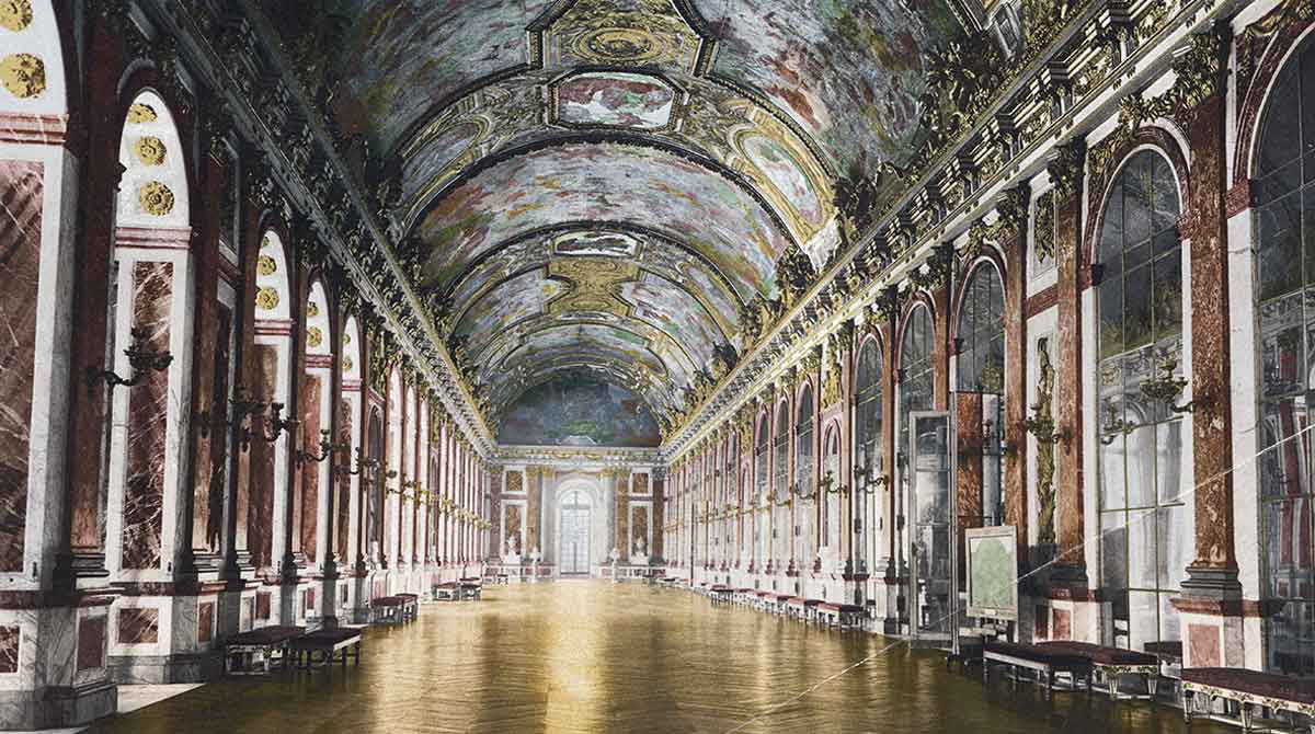versailes palace photocrom