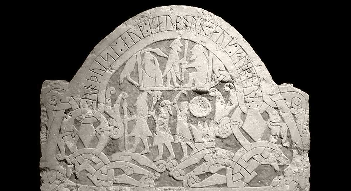 viking runic stone