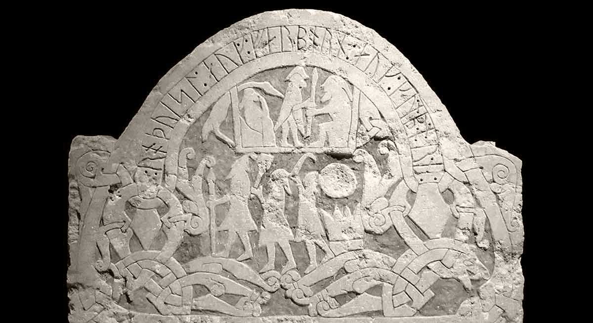 viking runic stone