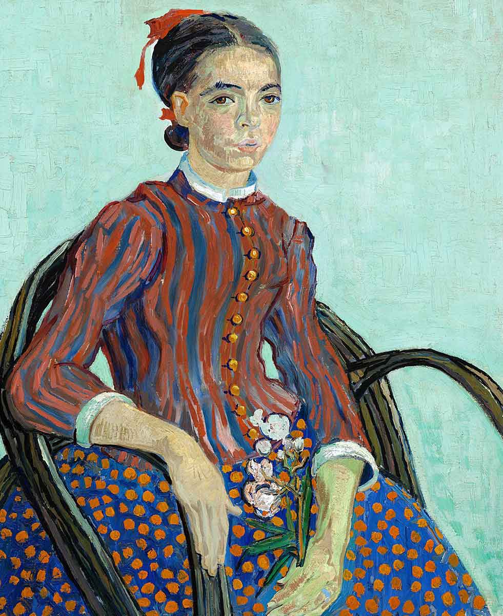 vincent van gogh la mousme painting