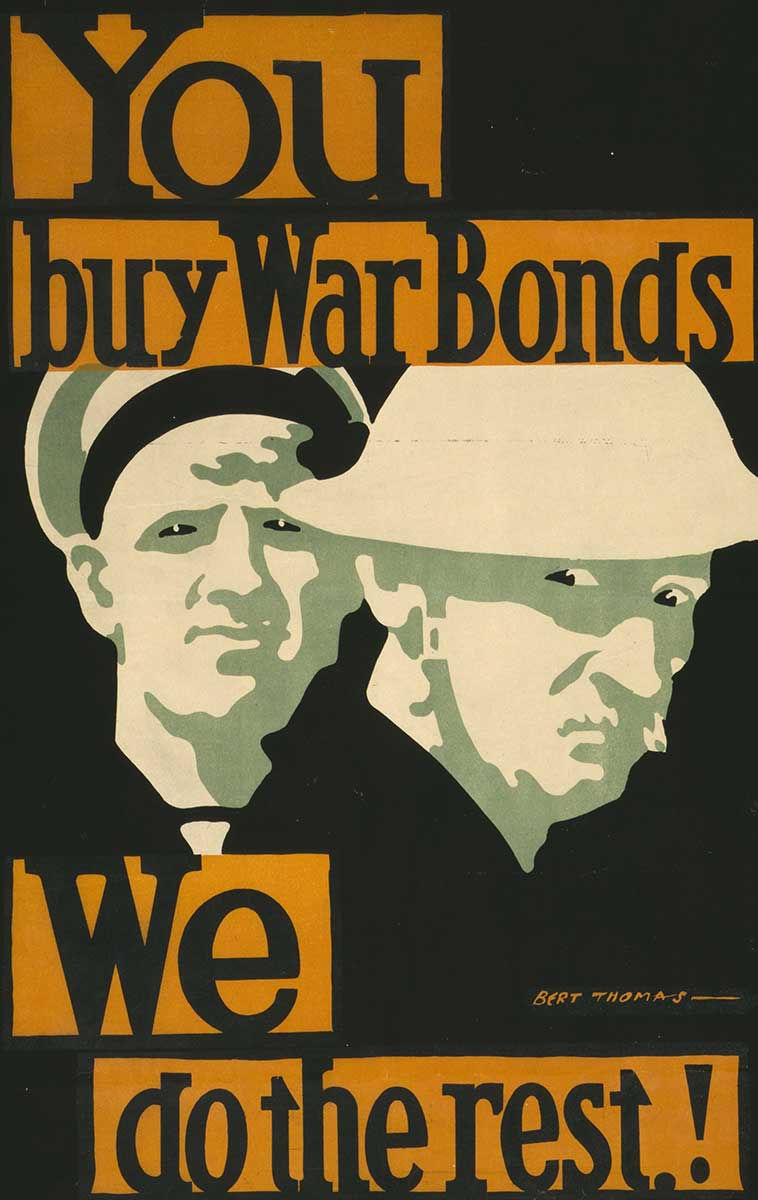 war bonds poster britain 1915