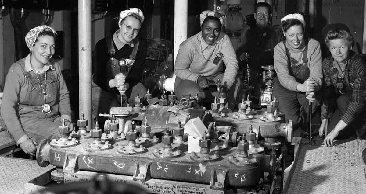 war work women wwii