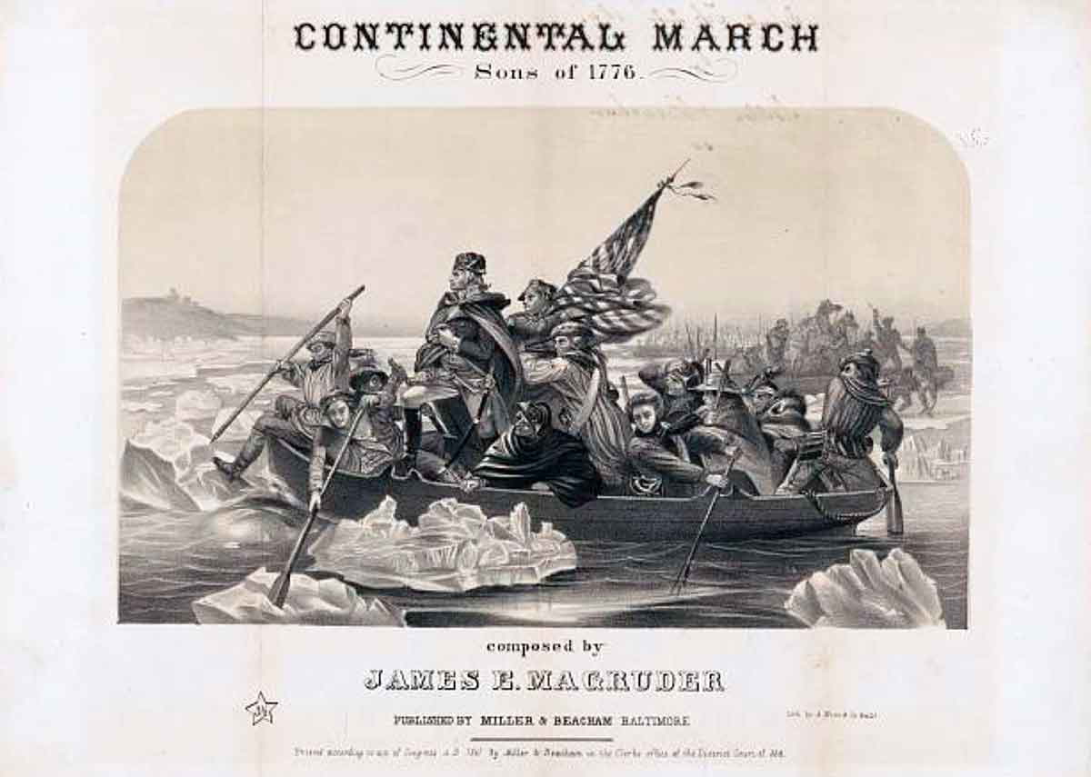 washington crosses delaware river