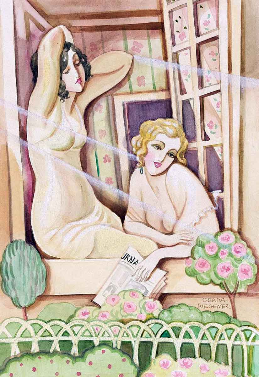 wegener window watercolor