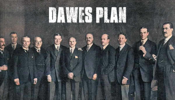Dawes Committee members standing together
