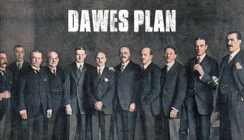 Dawes Committee members standing together
